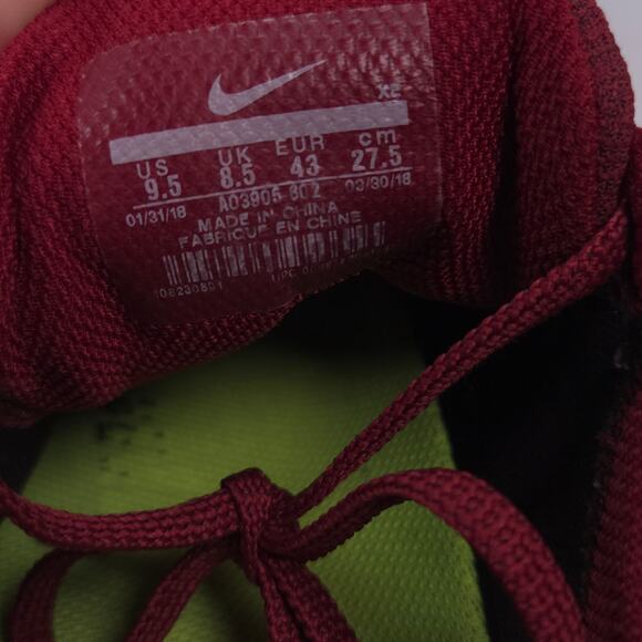 Nike Air Zoom Pegasus 35 Athletic Running Shoe Mens Size 9.5 A03905-602 Red - Picture 10 of 10